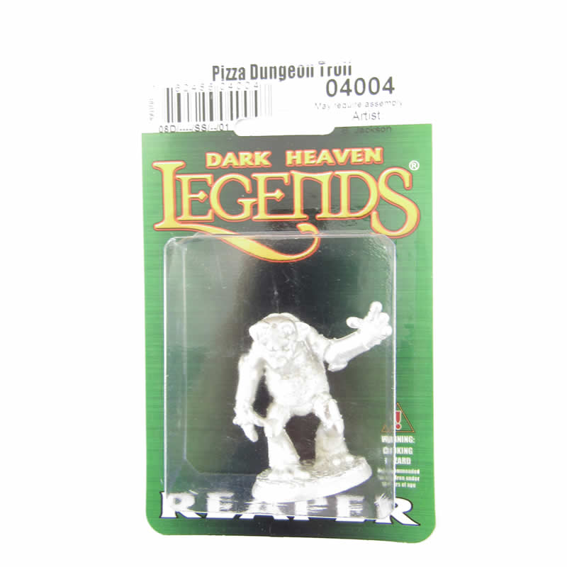 RPR04004 Pizza Dungeon Animatronic Troll Miniature 25mm Heroic Scale Figure