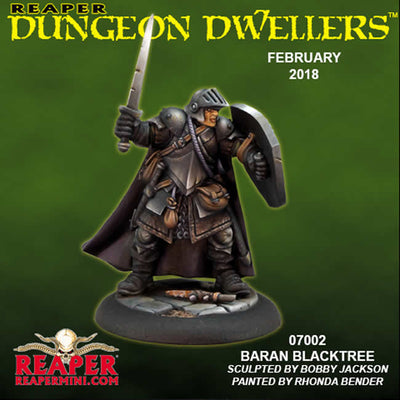 RPR07002 Baran Blacktree Miniature 25mm Heroic Scale Dungeon Dwellers