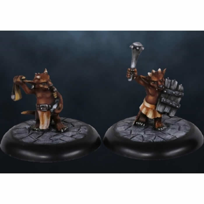 RPR07009 Ratpelt Kobolds Miniature 25mm Heroic Scale Dungeon Dwellers Reaper Miniatures