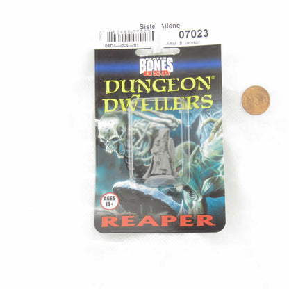 RPR07023A Sister Ailene Female Cleric Miniature 25mm Heroic Scale Figure Dungeon Dwellers