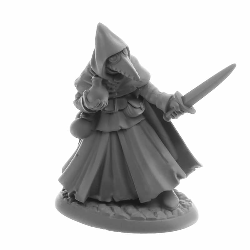 RPR07024 Brother Lazarus Plague Doctor Miniature 25mm Heroic Scale Figure Dungeon Dwellers