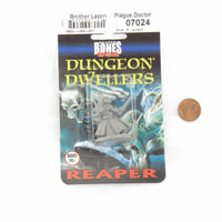 RPR07024 Brother Lazarus Plague Doctor Miniature 25mm Heroic Scale Figure Dungeon Dwellers
