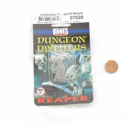 RPR07028B Elf Wizard Anthanelle Miniature 25mm Heroic Scale Figure Dungeon Dwellers