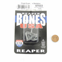 RPR07033 Crypt Guardian Skeleton Miniature 25mm Heroic Scale Figure Dungeon Dwellers