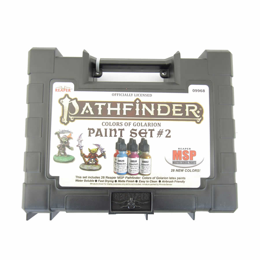 RPR09968 Pathfinder Colors Of Golarion Paint Set  No 2 Acrylic Hobby Paint