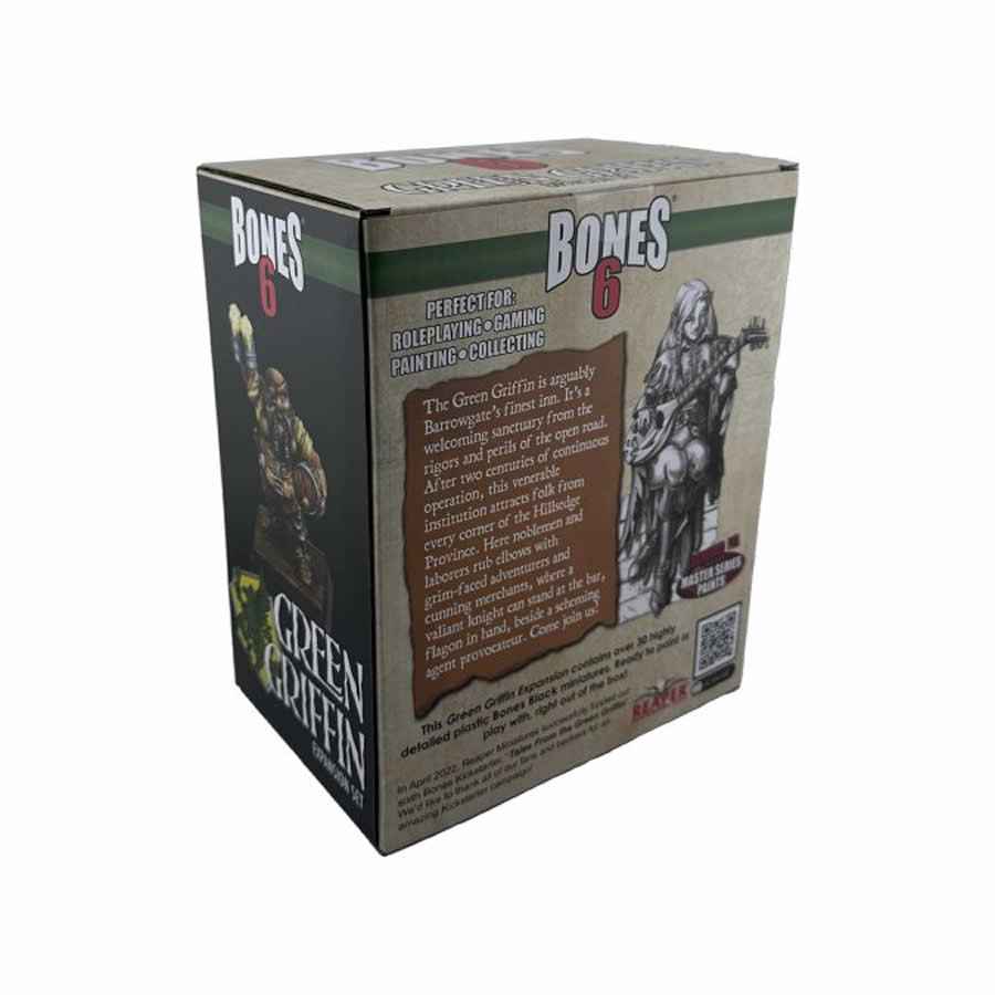 RPR10058 Bones 6 Green Griffin Expansion Miniatures 25mm Heroic Scale Figures
