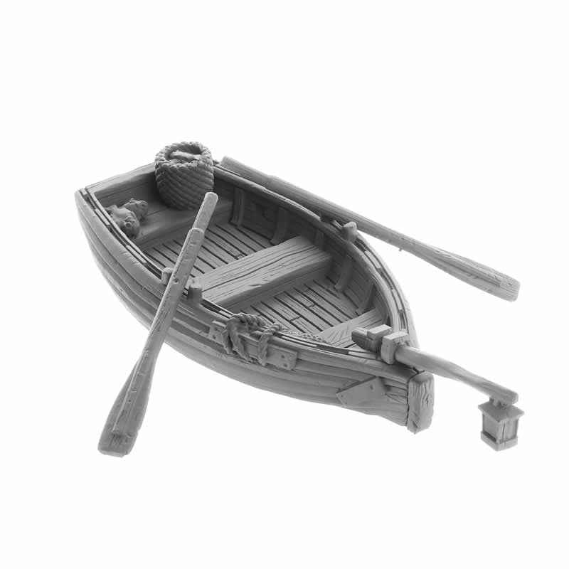 RPR30057 Boat Miniature Figure 25mm Heroic Scale Reaper Bones USA