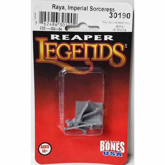 RPR30190 Sorceress Miniature Figure 25mm Heroic Scale Reaper Bones USA