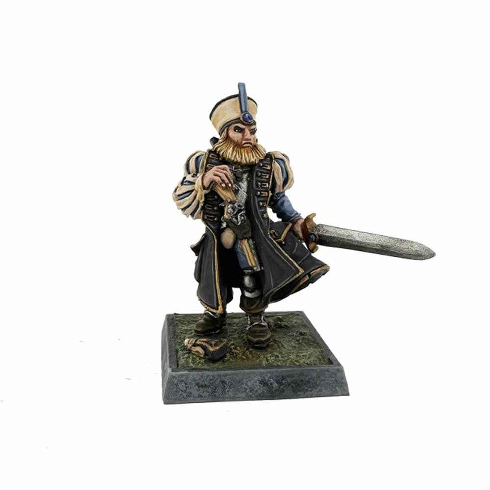 RPR30195 Imperial Captain Miniature Figure 25mm Heroic Scale Reaper Bones USA