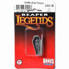 RPR30205 Coffin and Corpse Miniature Figure 25mm Heroic Scale Reaper Bones USA
