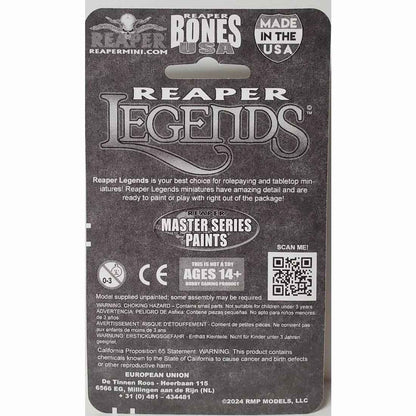 RPR30230 Raven Miniature Figure 25mm Heroic Scale Reaper Bones USA