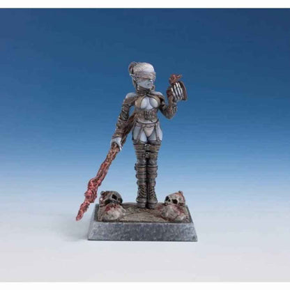 RPR30245 Dark Elf Sorceress Miniature Figure 25mm Heroic Scale Reaper Bones USA