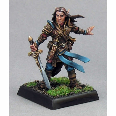 RPR60005 Arael Half Elf Cleric Miniature 25mm Heroic Scale Pathfinder