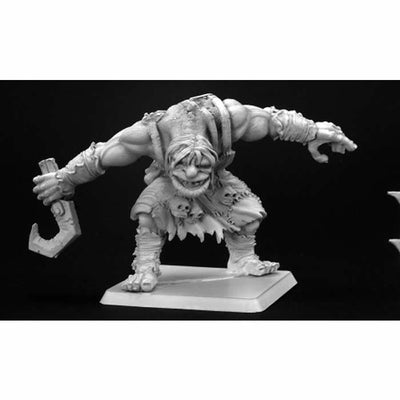 RPR60008 Hook Mountain Ogre No 1 Miniature 25mm Heroic Scale Pathfinder Series Reaper Miniatures