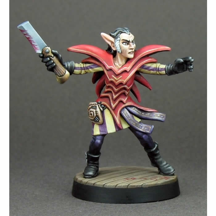 RPR60023 Justice Ironbriar Male Elf Miniature 25mm Heroic Scale Pathfinder