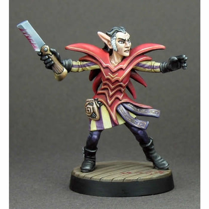 RPR60023 Justice Ironbriar Male Elf Miniature 25mm Heroic Scale Pathfinder