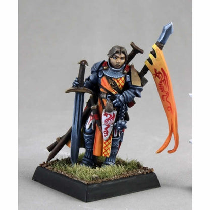 RPR60045 Alain Iconic Cavalier Miniature 25mm Heroic Scale Pathfinder
