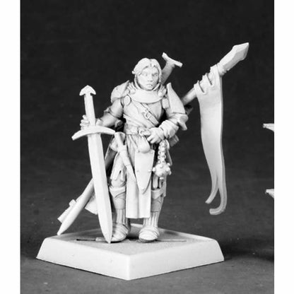 RPR60045 Alain Iconic Cavalier Miniature 25mm Heroic Scale Pathfinder
