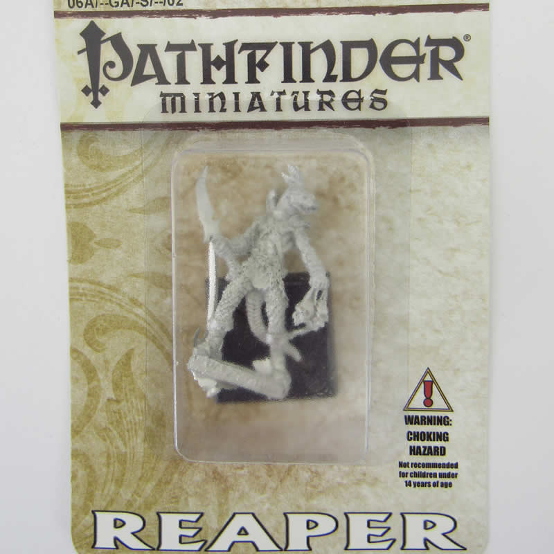 RPR60074 Serpentfolk Warrior Miniatures 25mm Heroic Scale Pathfinder
