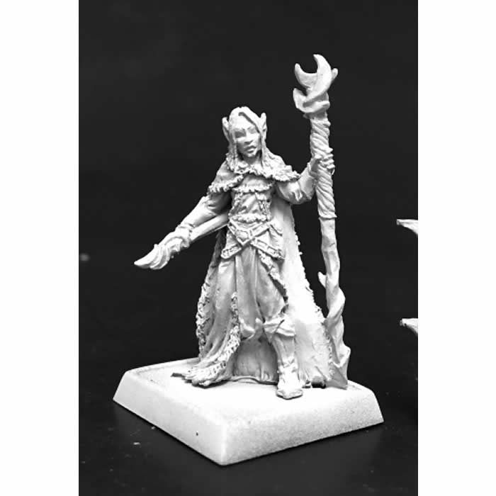 RPR60139 Aravashnial Elf Wizard Miniatures 25mm Heroic Scale Pathfinder