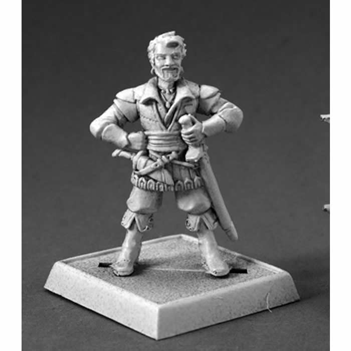 RPR60148 Sandru Vhiski Pirate Miniatures 25mm Heroic Scale Pathfinder