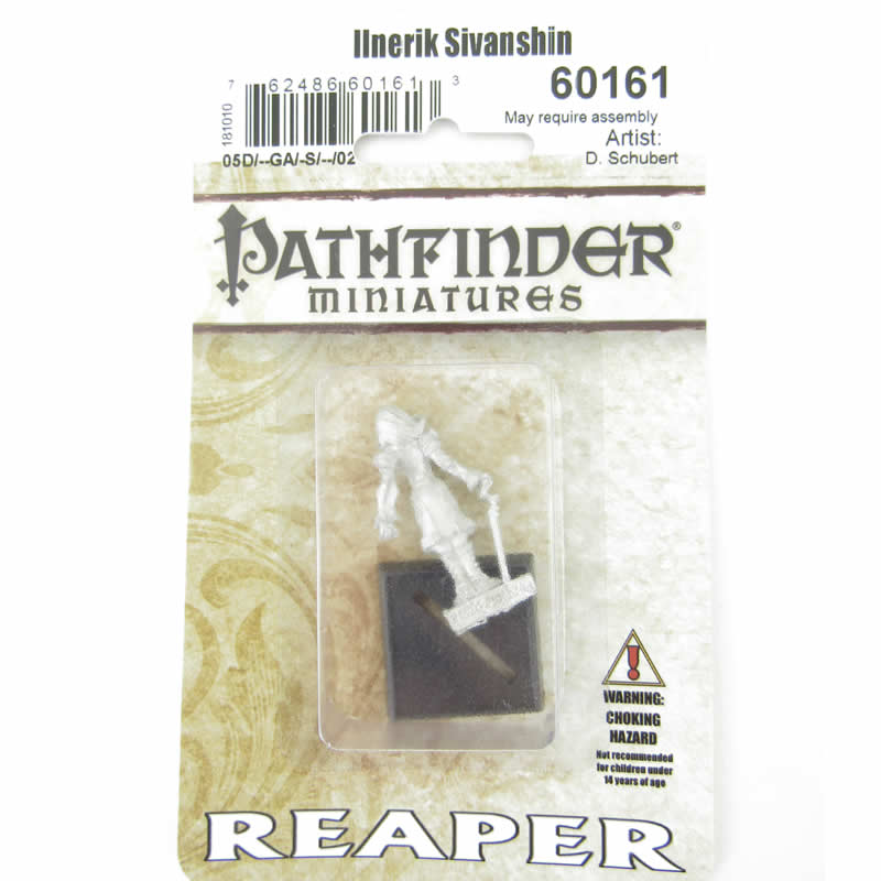 RPR60161 Ilnerik Sivanshin Miniatures 25mm Heroic Scale Pathfinder Series