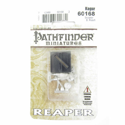 RPR60168 Kagur Blacklion Fighter Miniatures 25mm Heroic Scale Pathfinder