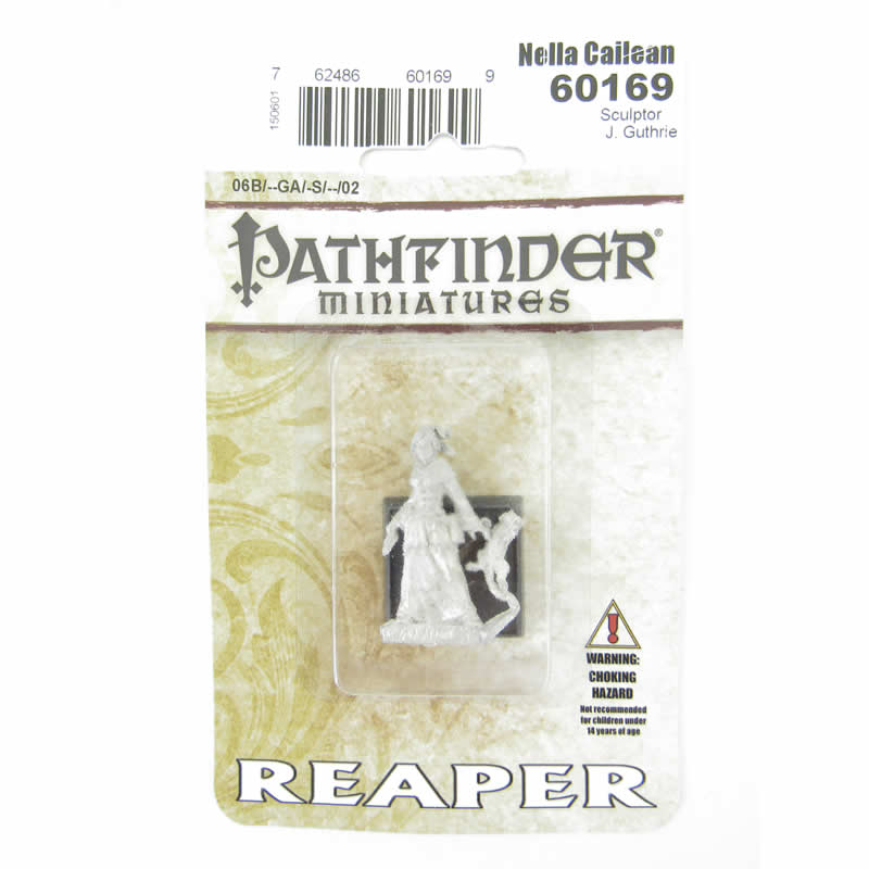 RPR60169 Nella Cailean Bard Miniatures 25mm Heroic Scale Pathfinder
