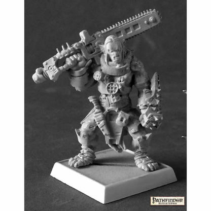 RPR60185 Kulgara Orc Barbarian Miniatures 25mm Heroic Scale Pathfinder