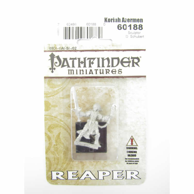 RPR60188 Koriah Azermen Miniatures 25mm Heroic Scale Pathfinder Series