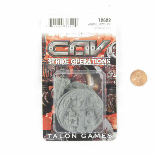 RPR72622 Wrecked Cavs Battlefield Terrain Supplies Miniature N-Scale CAV Strike Operations