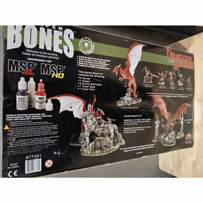 RPR77381 Dragons Dont Share Miniature 25mm Heroic Scale Figure Dark Heaven Bones