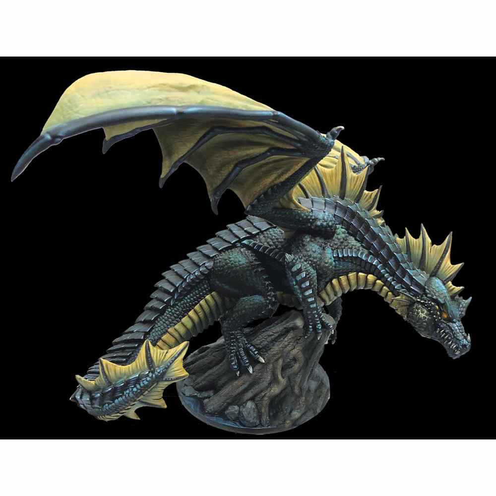 RPR77683 Valfuryx Forest Dragon Miniature 25mm Heroic Scale Figure Dark Heaven Bones