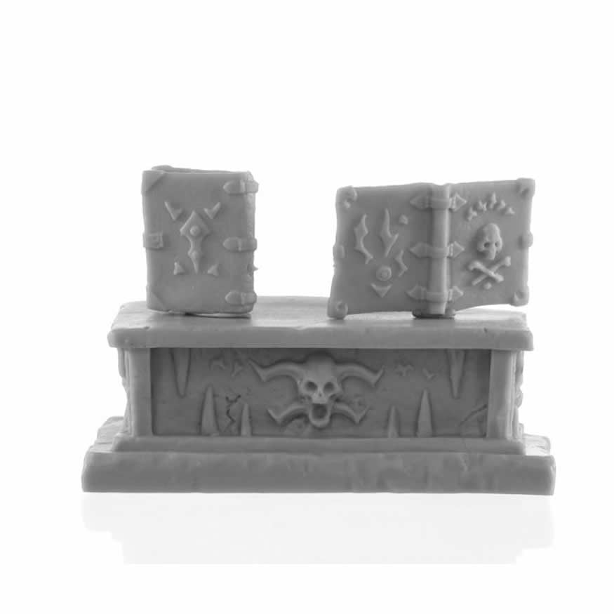 RPR77721 Profane Altar and Books Miniature 25mm Heroic Scale Figure Dark Heaven Bones