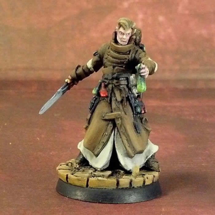RPR89010 Damiel Iconic Alchemist Miniature 25mm Heroic Scale Pathfinder