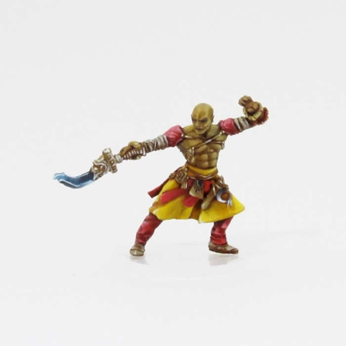 RPR89018 Sajan Iconic Monk Miniature 25mm Heroic Scale Pathfinder Bones