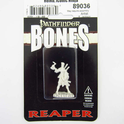 RPR89036 Reiko Iconic Ninja Miniature 25mm Heroic Scale Pathfinder