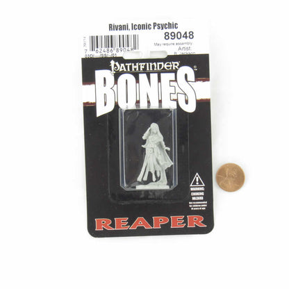 RPR89048 Rivani Iconic Psychic Miniature 25mm Heroic Scale Figure Pathfinder Bones