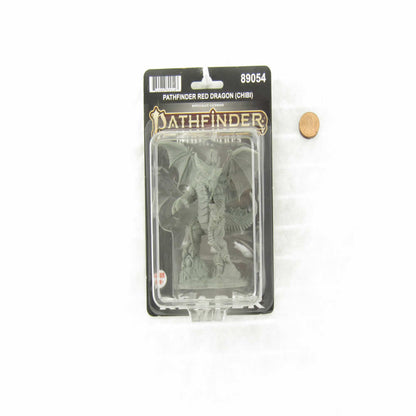 RPR89054 Pathfinder Red Dragon Chibi Miniature 25mm Heroic Scale Figure Pathfinder Bones Reaper Miniatures