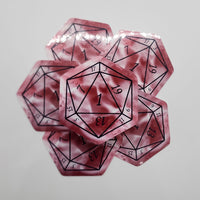 Raging Ikwiikwii Nat 1 D20 Sticker