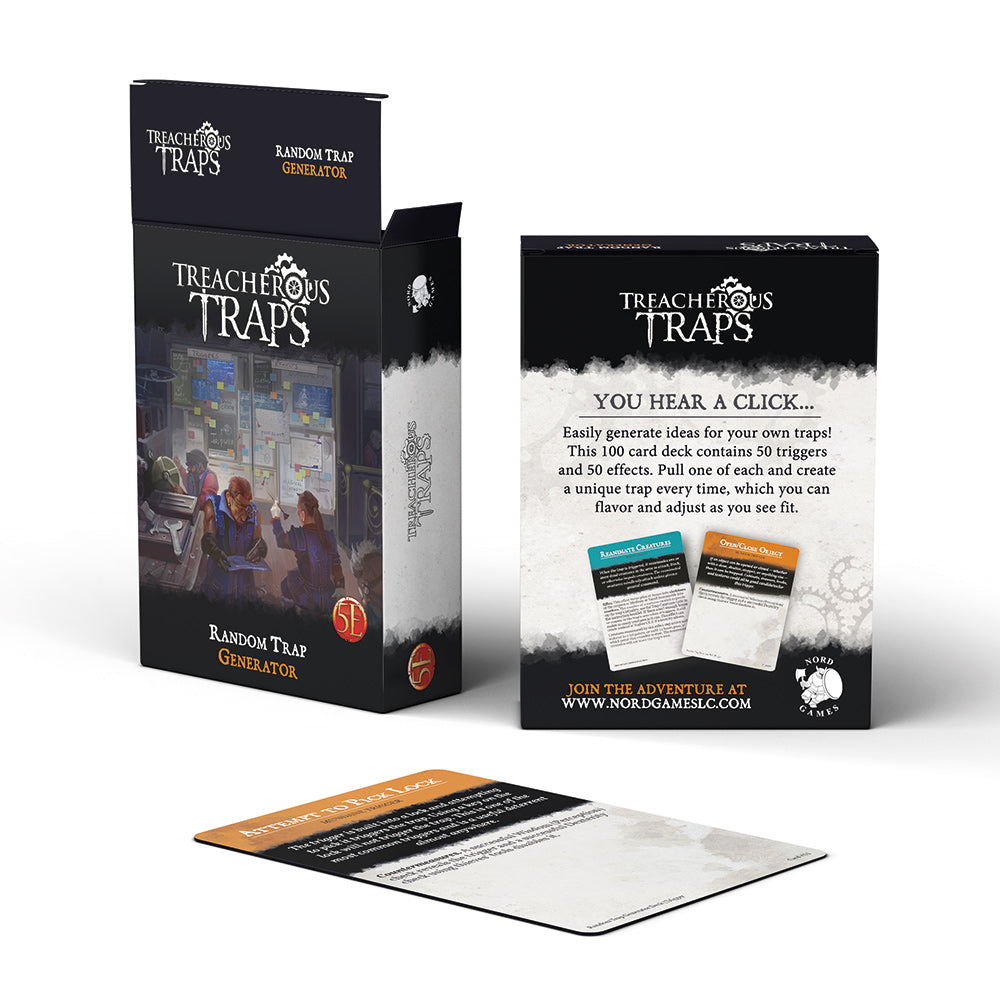 Treacherous Traps: Random Trap Generator Deck (5E)