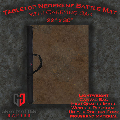 Ravaged Plains - Neoprene Battle Mat with Bag