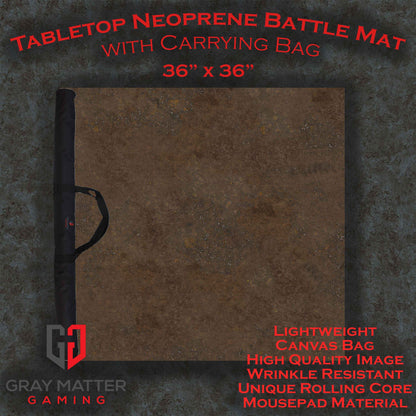 Ravaged Plains - Neoprene Battle Mat with Bag