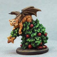 Reaper Miniatures Holiday: Cat Dragon in Tree