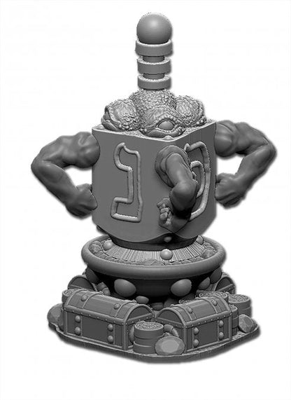 Reaper Miniatures Holiday: Dreidel Golem