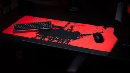 "Oil Rig" II — Rust Deskmat