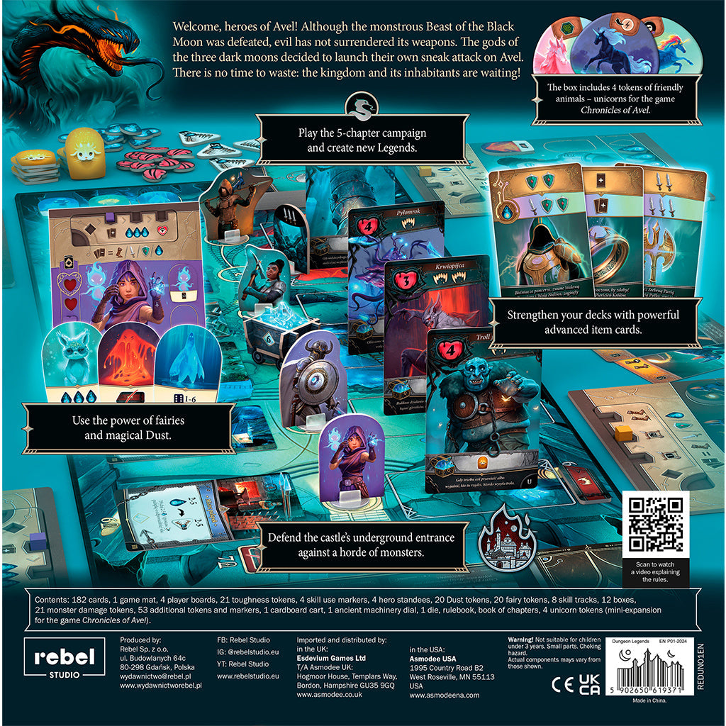 Dungeon Legends - Epic Fantasy Adventure Board Game