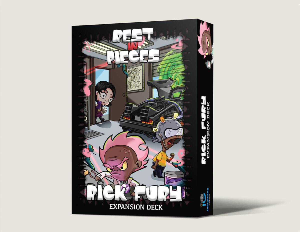 Rick Fury Deck – 54-Card Expansion for Rest in Pieces RPG