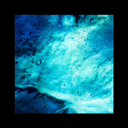 Rimecrust Frozen Tundra Play Mat - Premium Tabletop Wargaming Surface by Mats by Mars
