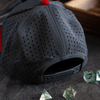 Runic D20 Snapback Hat | RPG Dice Cap for DND & Tabletop Gamers